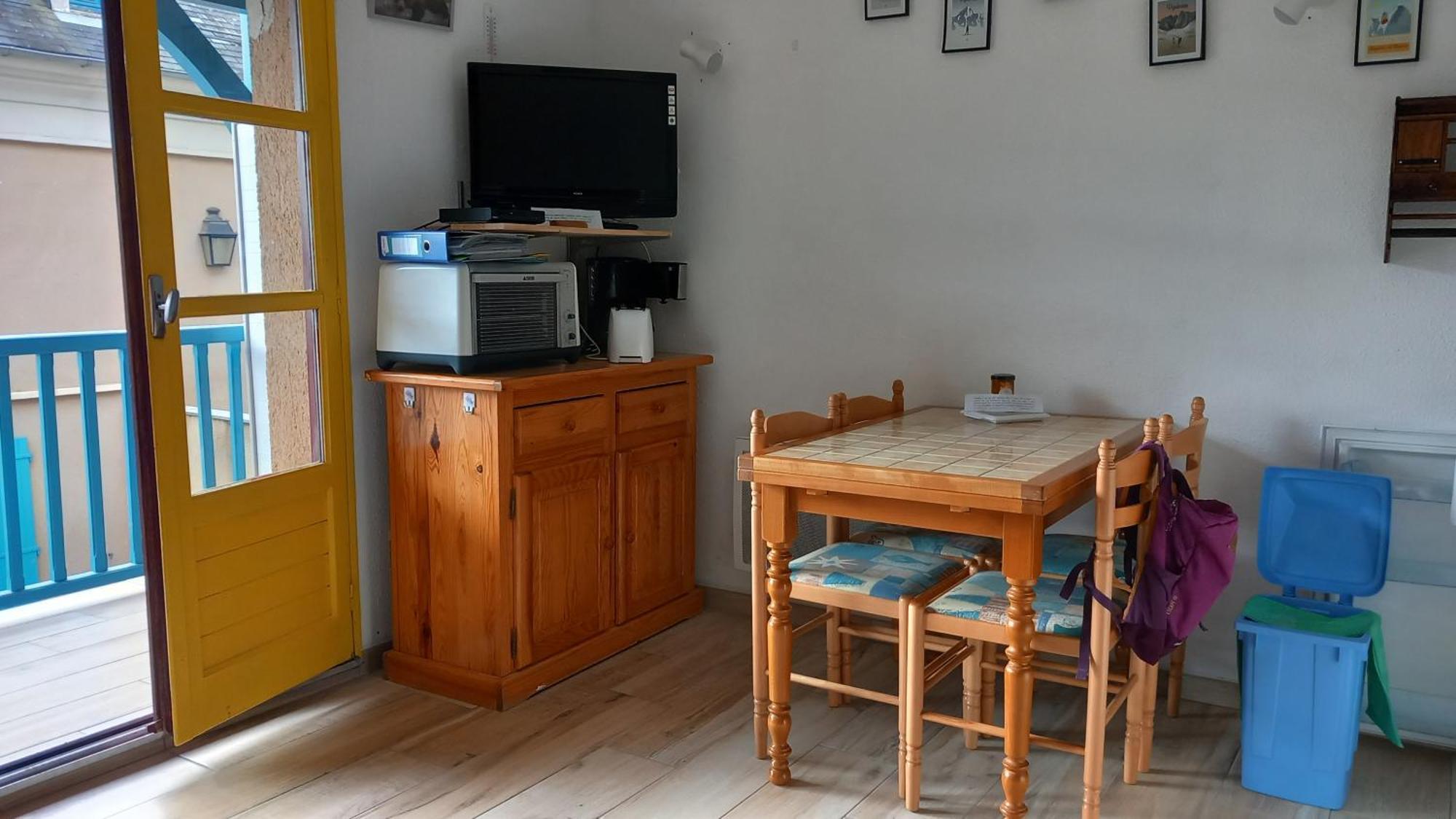 Joli Studio Avec Balcon Donnant Sur La Montagne Sainte-Marie-de-Campan Exteriér fotografie